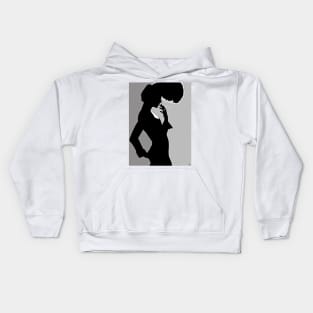 Femme Fatale c 1930 Provocateur Kids Hoodie